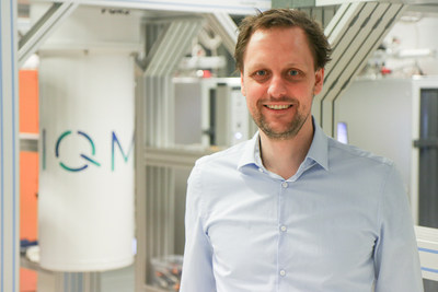 IQM's CEO and Co-founder Dr Jan Goetz at IQM's new lab, in Espoo, Finland