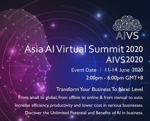 Asia Artificial Intelligence Virtual Summit 2020