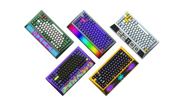 Angry Miao’s CYBERBOARD limited edition comes with five exclusive color options - Cyber Grey, Industrial Yellow, Purple Haze, Vapor White, and Jungle Green - there're only 1000 sets available worldwide. A 40% off deal will be offered to early birds.