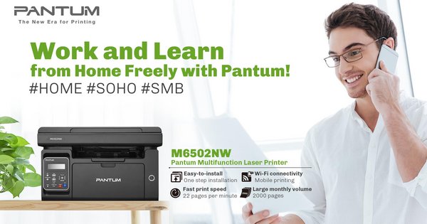 Pantum M6502NW Multifunction Laser Printer