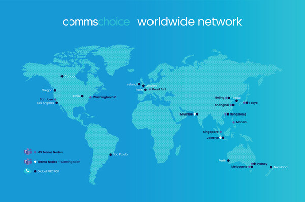 CommsChoice Worldwide Network Microsoft Teams