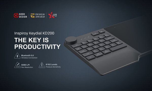 Huion Inspiroy Keydial KD200