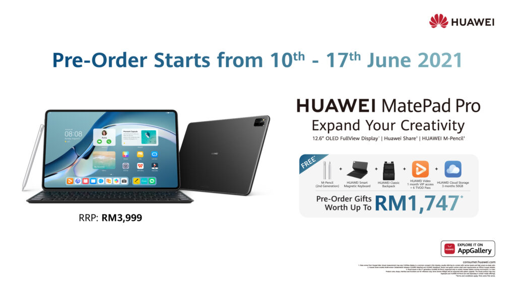 Huawei MatePad Pro Pre order