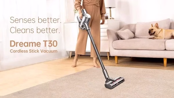 dreame t30 cordless stick vacuum to debut in europe via aliexpress