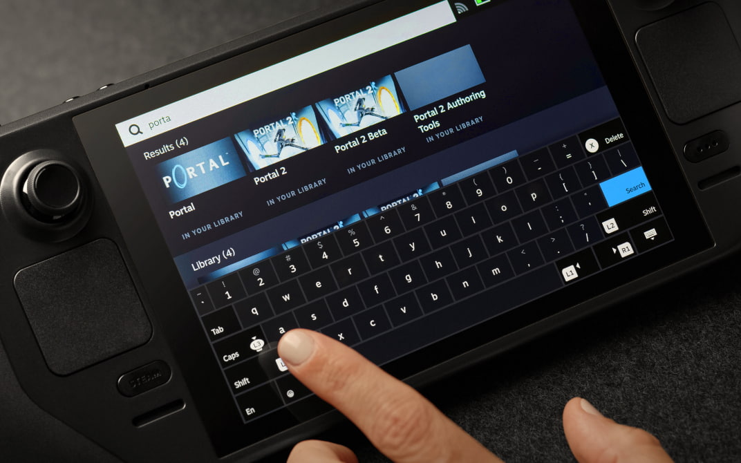 hardware touchscreen