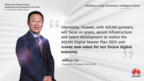 This morning Jeffery Liu, President of Huawei APAC, shared his vision for a green industrial revolution with carbon neutrality enabled by innovative technologies.