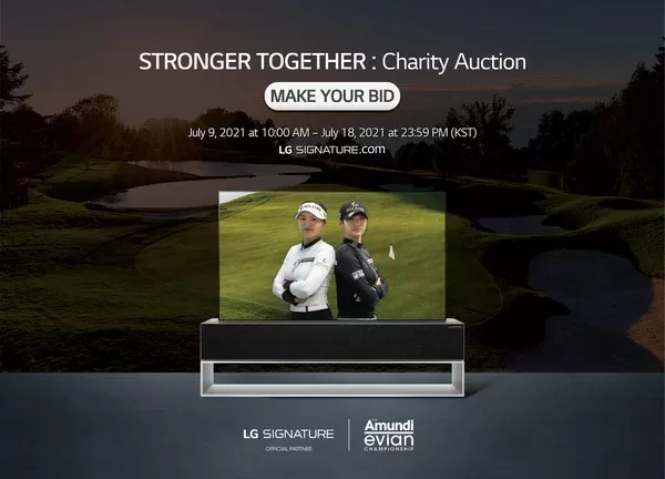 lg signature supports worthy cause with stronger together charity auction