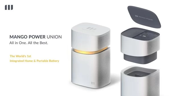 mango power debuts worlds first intregrated home and portable battery system mango power union