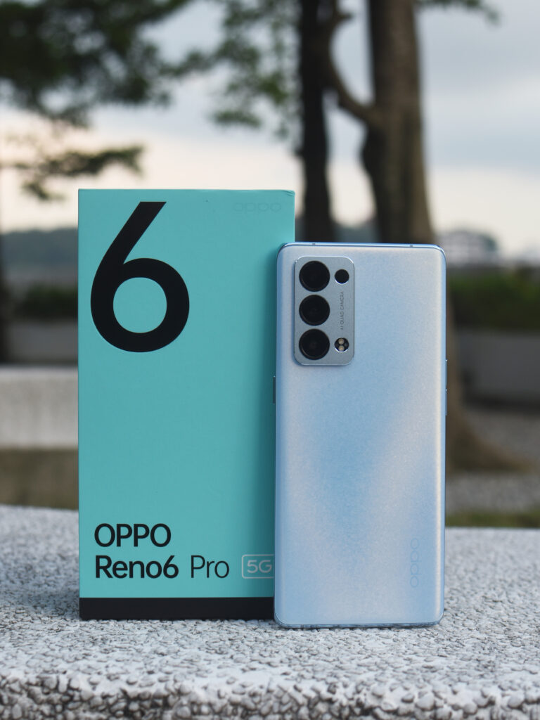 OPPO Reno6 Pro with box