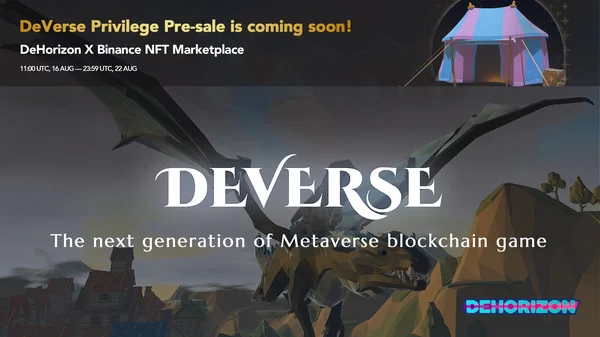 dehorizon foundation is to initiate deverse blockchain based mmo rpg metaverse making play for fun and to earn into reality