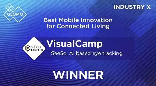 mwc21 visualcamps eye tracking sdk seeso wins glomo award 2021