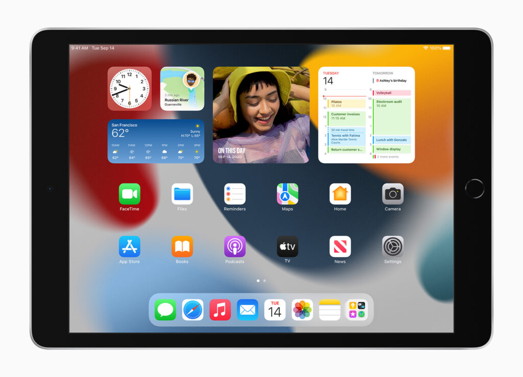 Apple iPad 10 2 inch SpringBoard 09142021