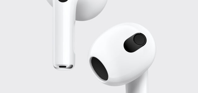 Apple AirPods 3rd gen hero 10182021