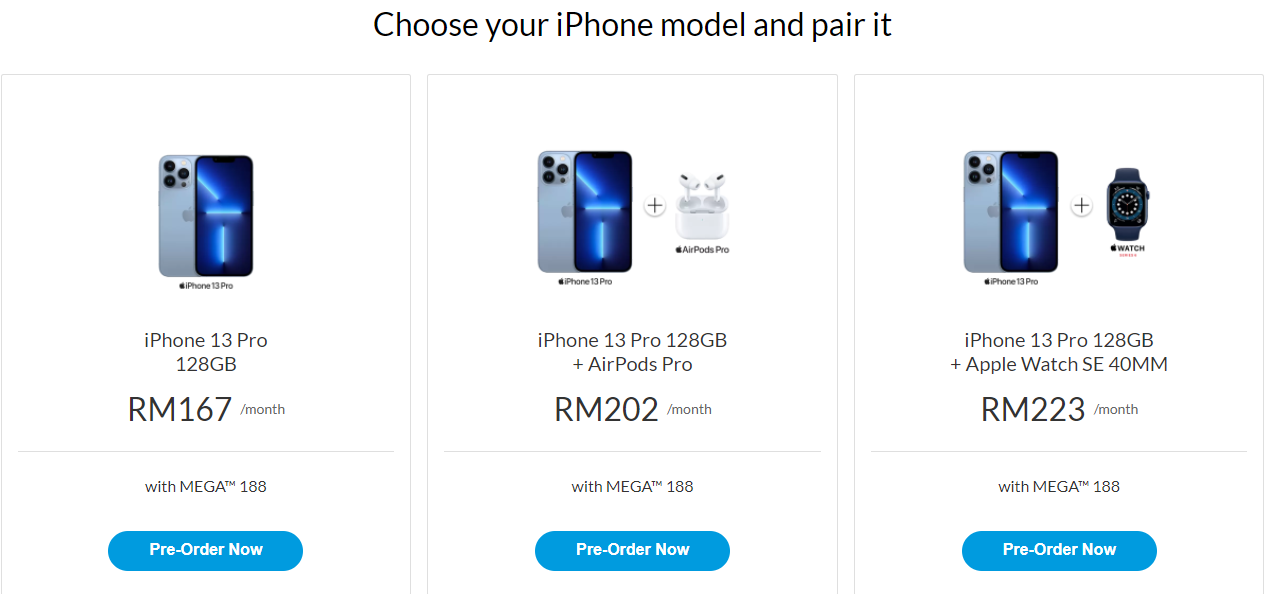 Celcom iPhone 13 Pro