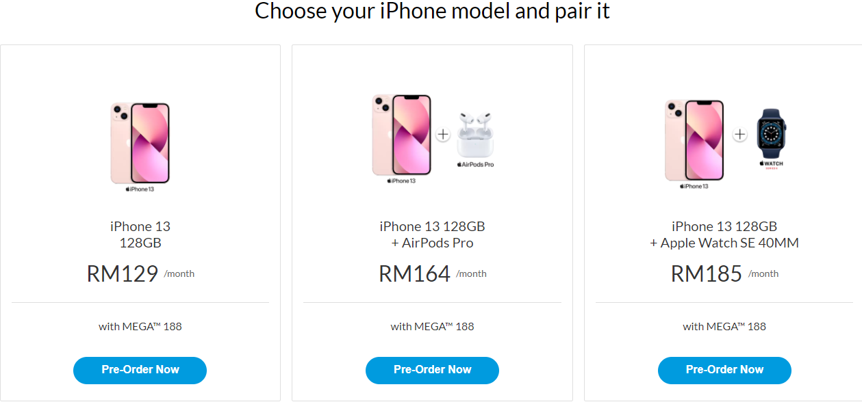 Celcom iPhone 13