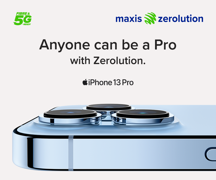 Iphone 13 pro max maxis