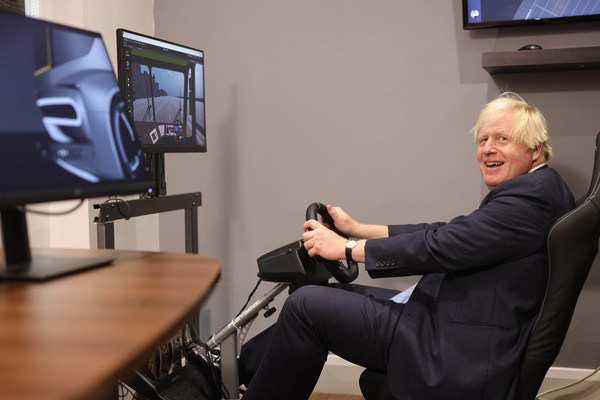 Image ©Licensed to Parsons Media. 12/08/2021. Uxbridge, United Kingdom. Prime Minister Boris Johnson Constituency Day. The Prime Minister Boris Johnson visits Al Drivers. Picture by Andrew Parsons CCHQ / Parsons Media