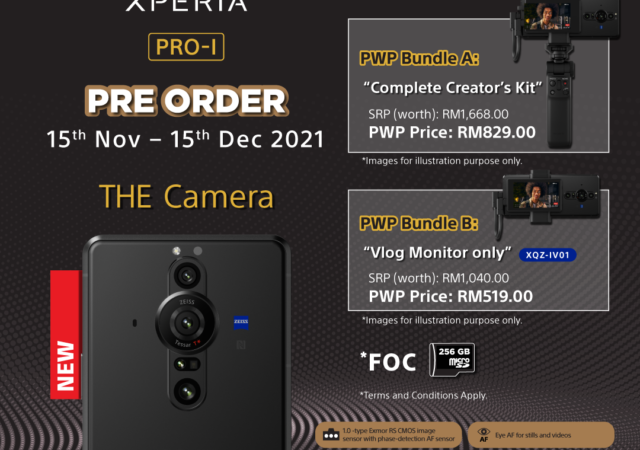 Sony Xperia Pro I Preorder FB