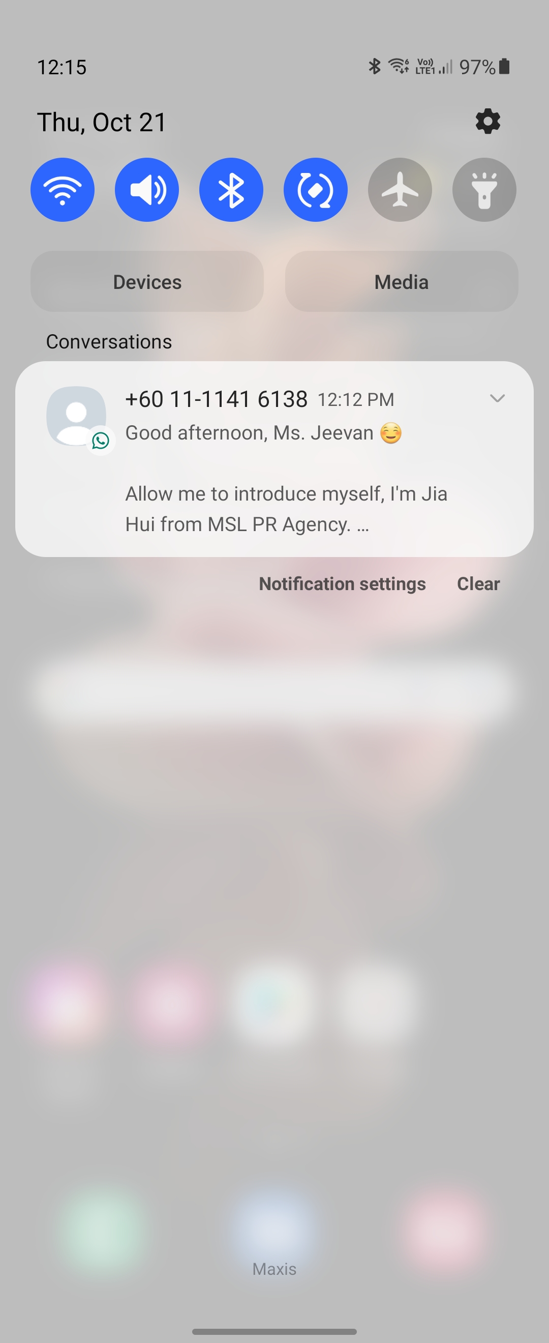 Z Flip3 UI 2