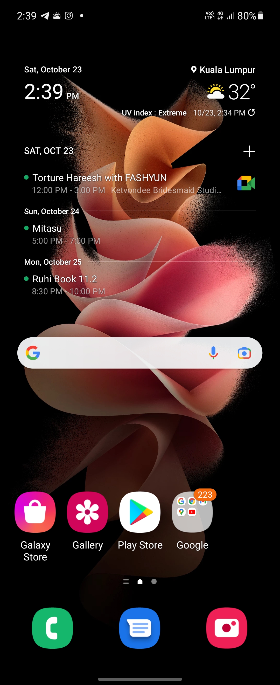 Z Flip3 UI 3