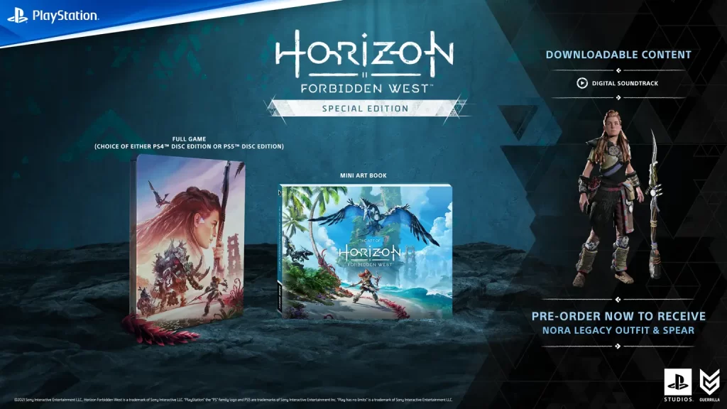 Horizon Forbidden West Special Physical Edition