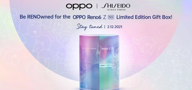 OPPO Collaborates with Shiseido for the Perfect Year End Gift
