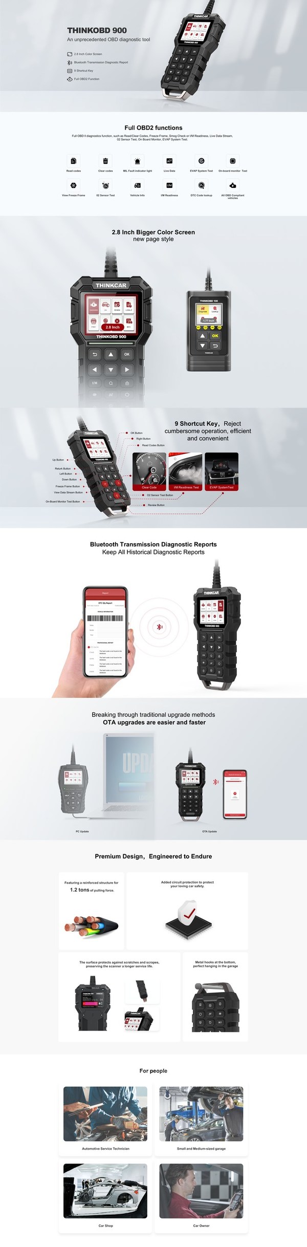 A new generation OBD diagnostic tool launched On Kickstarter