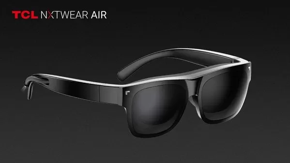 tcl unveils portable lightweight and personal nxtwear air wearable display glasses at ces 2022