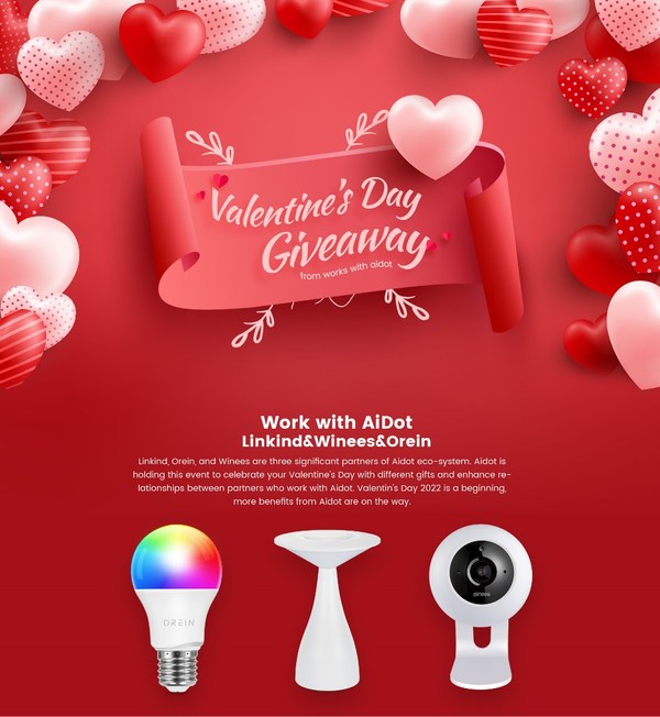 work with aidot launches valentines campaign with perfect home decoration gift