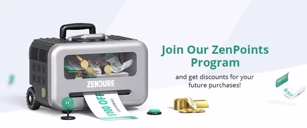 zendure launches zenpoints rewards system
