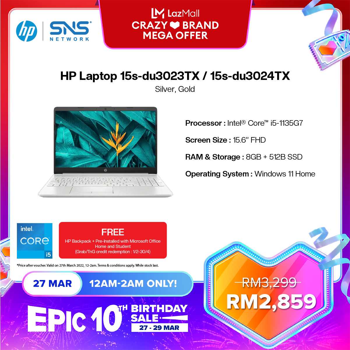 HP LAZADA SNS Offer 4