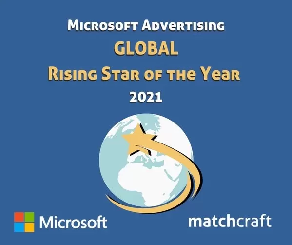 matchcraft again recognized as global rising star of the year at microsoft advertising partner awards