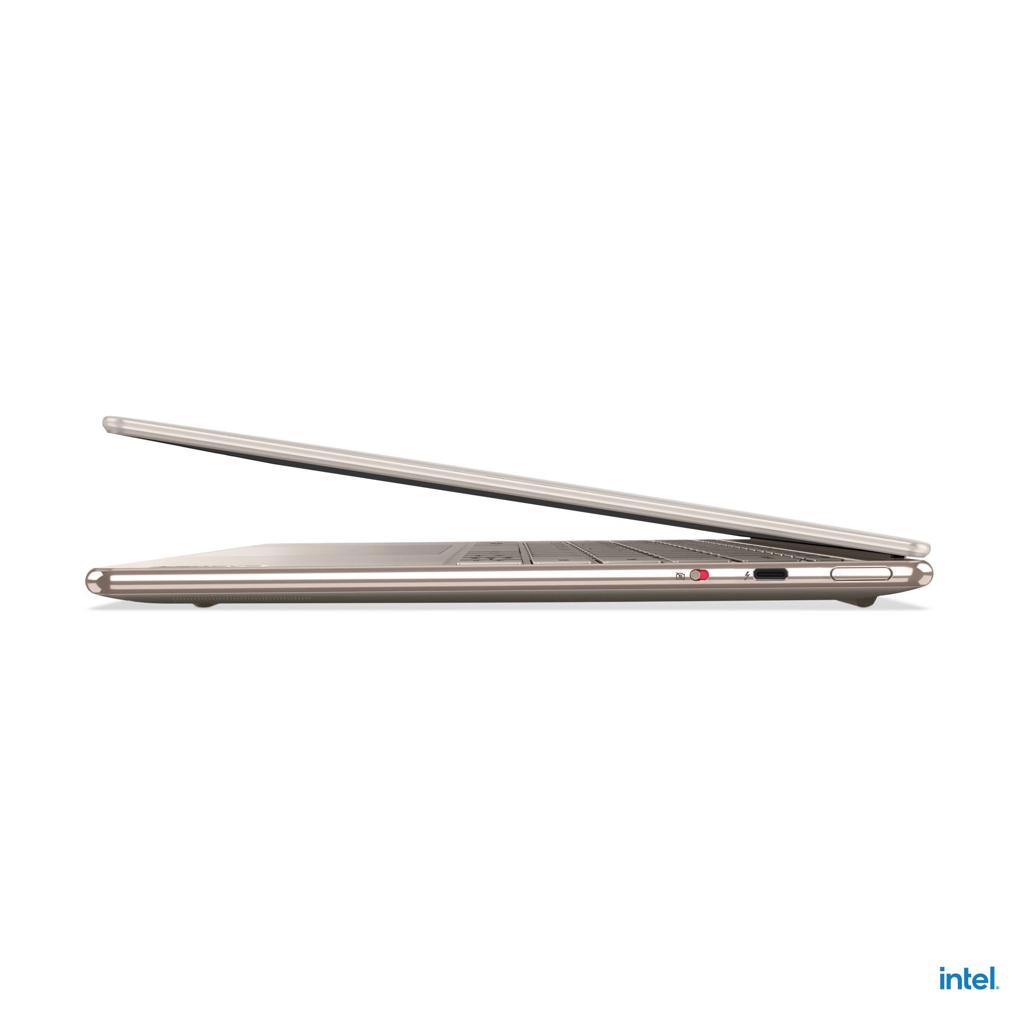 14 Yoga Slim 9i Gen7 Hero Left Side Screen Open