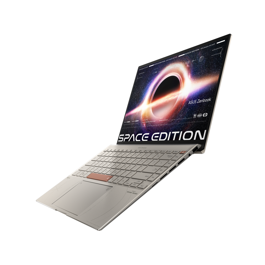 Zenbook 14X OLED Space Edition UX5401ZAS Product photo 3T 8T Titanium 14