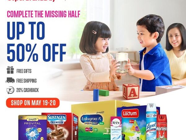 help complete themissinghalf with up to 50 off from reckitt and shopee