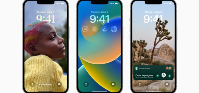 Apple WWDC22 iOS16 3up hero 220606