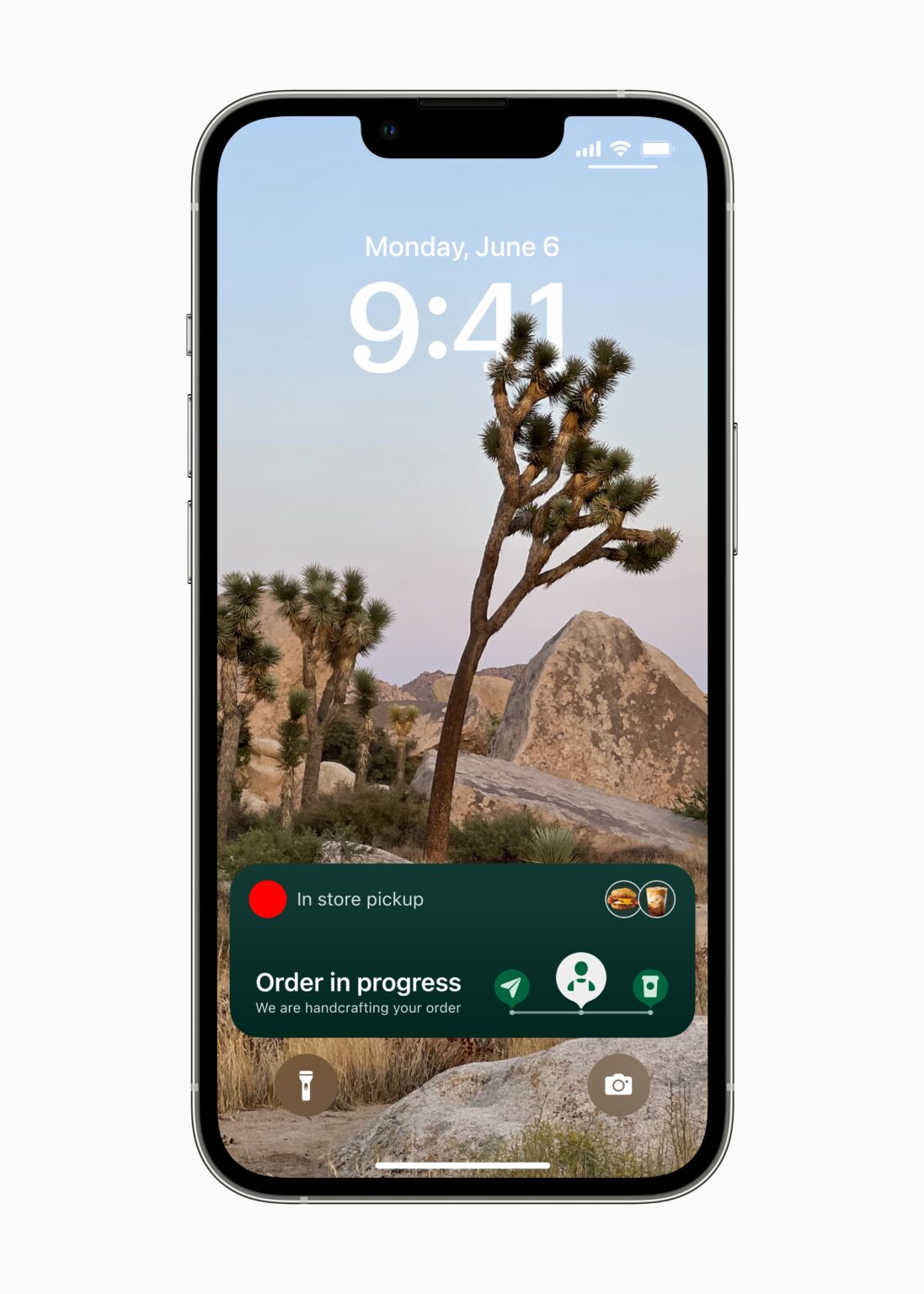 Apple WWDC22 iOS16 Live Activities Starbucks 220606