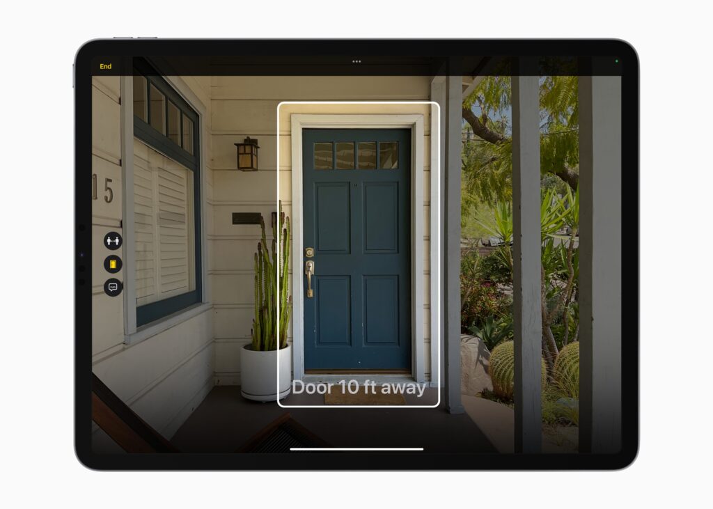 Apple WWDC22 iPadOS16 Door Detection 220606