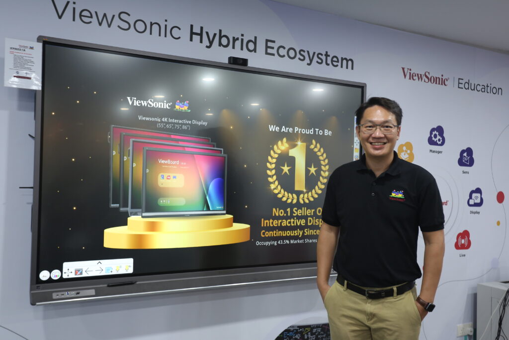 Country Manager of ViewSonic Malaysia Mr Chaw Foo Hong