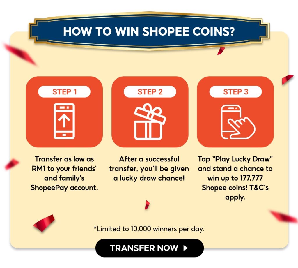 How to win Shopee Coins