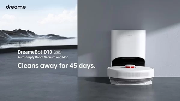 dreame technology to launch the d10 plus robot vacuum and mop in june