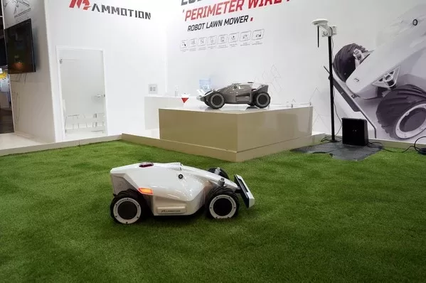 mammotion features luba and kumar robotic lawn mowers during spogagafa 2022
