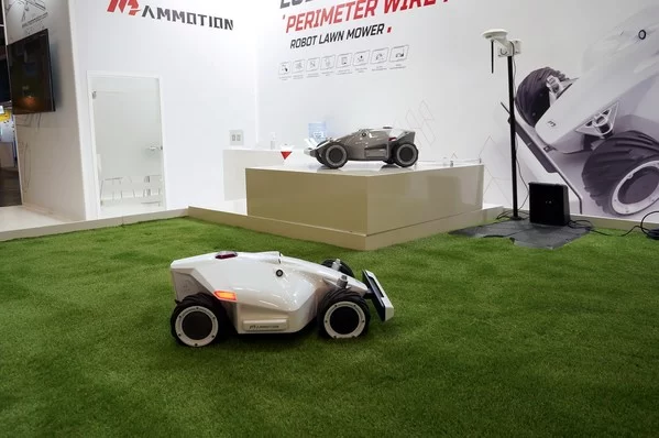 mammotion features luba and kumar robotic lawn mowers during spogagafa 2022