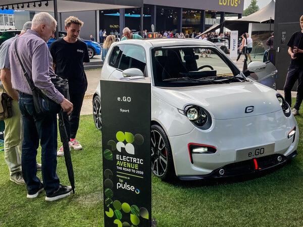 next e go mobile brings its sports model to the goodwood festival of speed