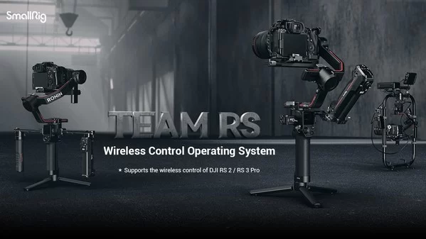 smallrig introduces wireless control operating system for dji rs 2 rs 3 pro