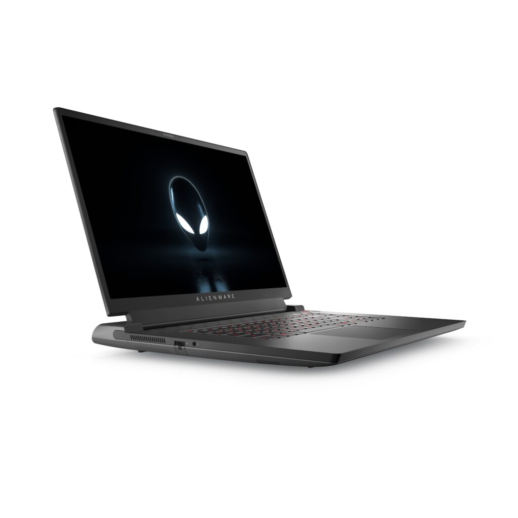 Alienware m17 R5 angled left 2