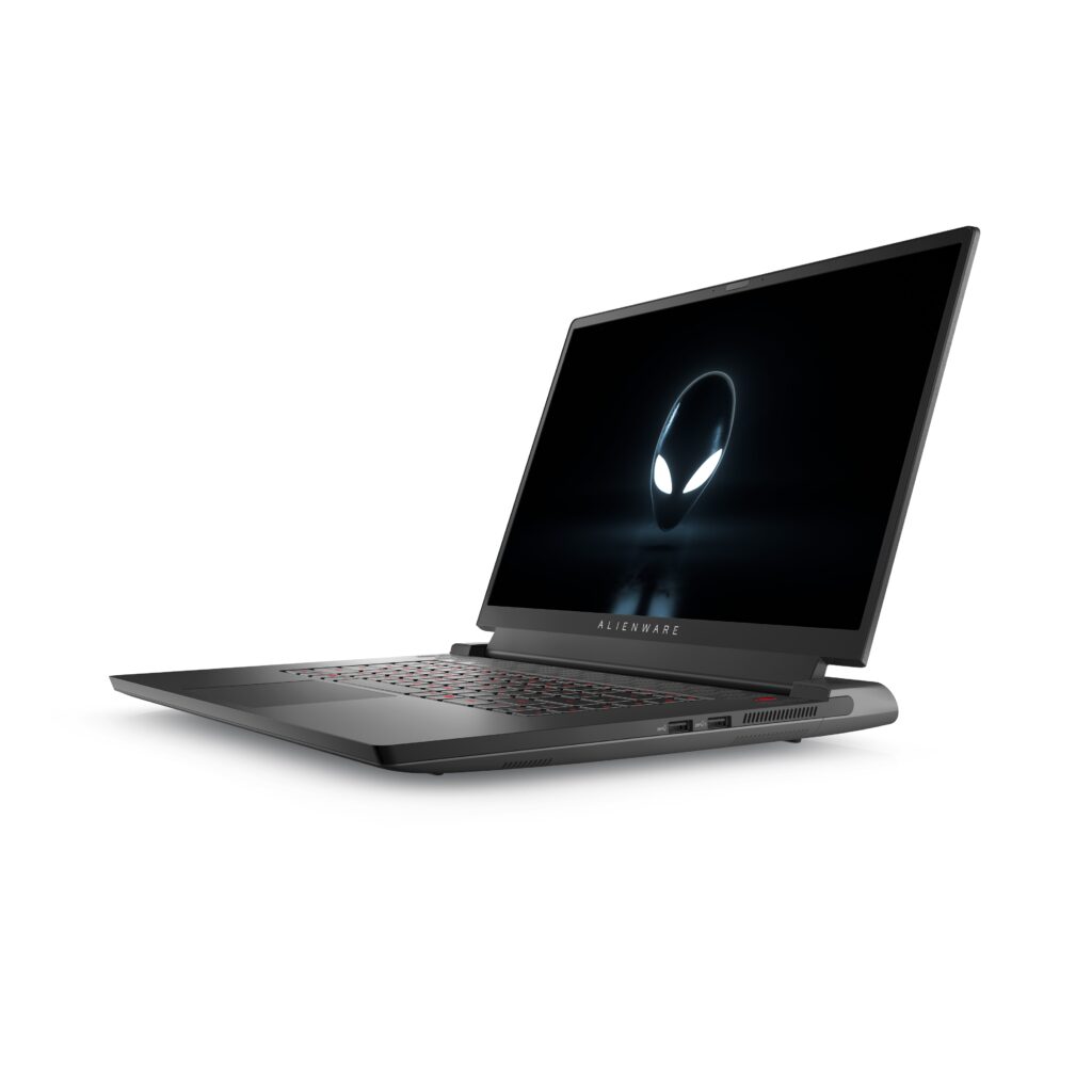 Alienware m17 R5 angled right 2