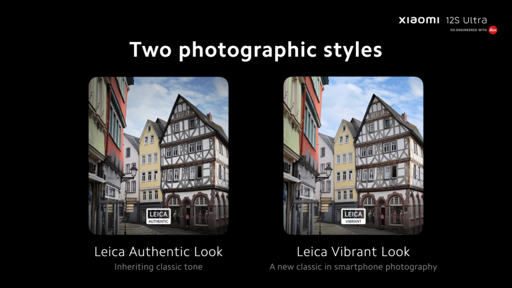 Xiaomi 12S Ultra Leica Photography Styles