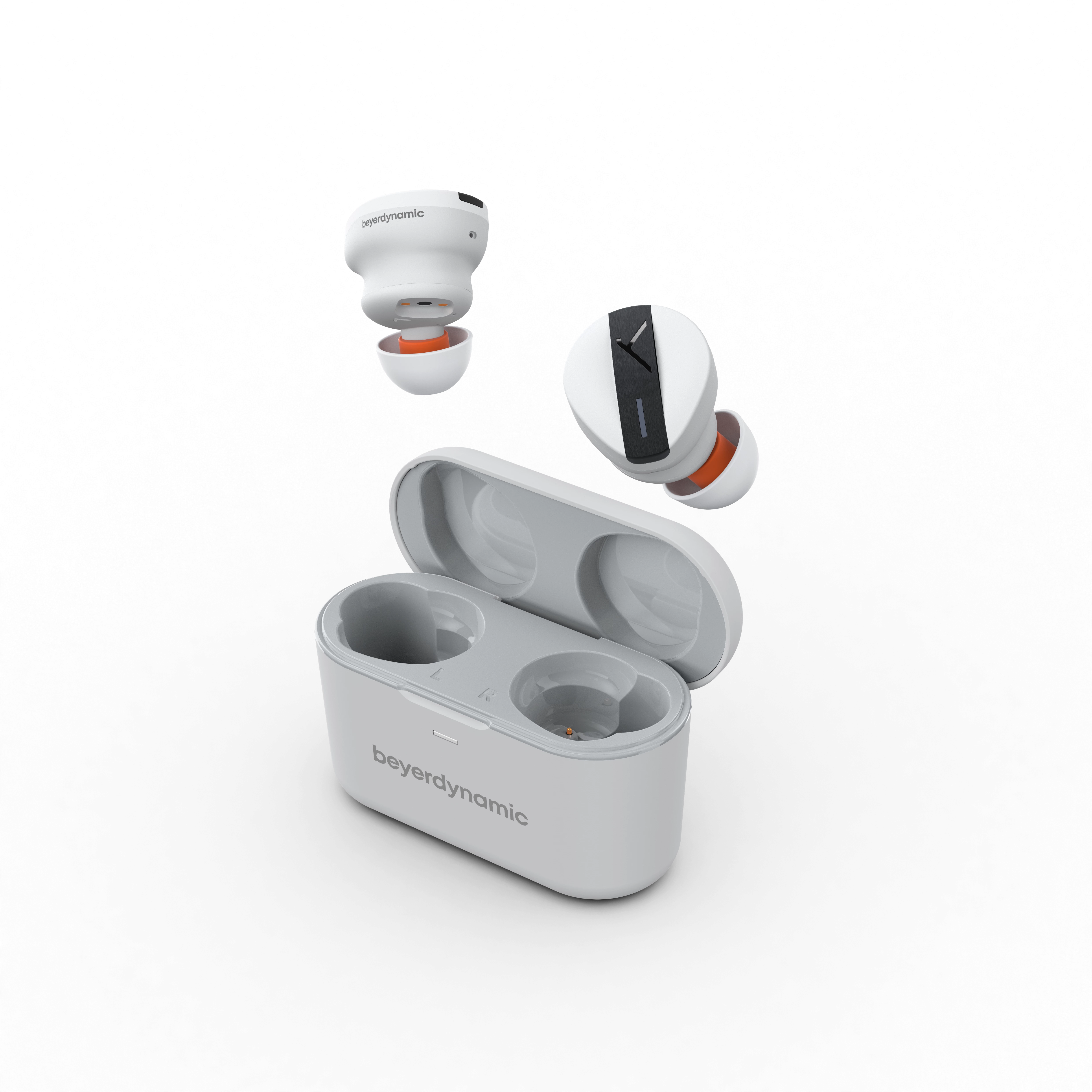 beyerdynamic Free BYRD case open grey