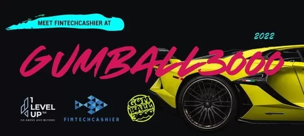 1 level up tlc is helping to accelerate fintechcashier brand exposure by attending gumball rally across the middle east from 12 20 november 2022